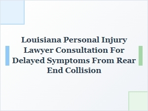 Time Limits for Delayed Injury After a Car Crash